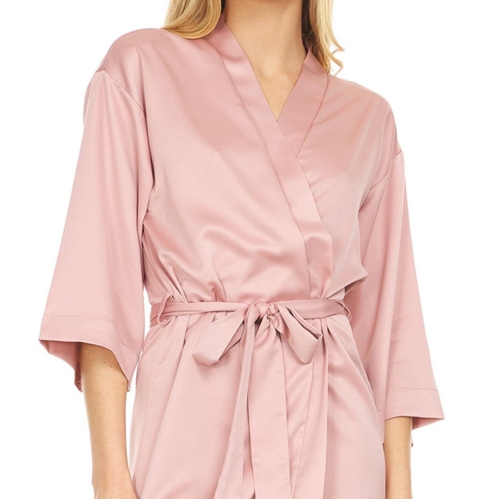 BHLDN Pink Robe